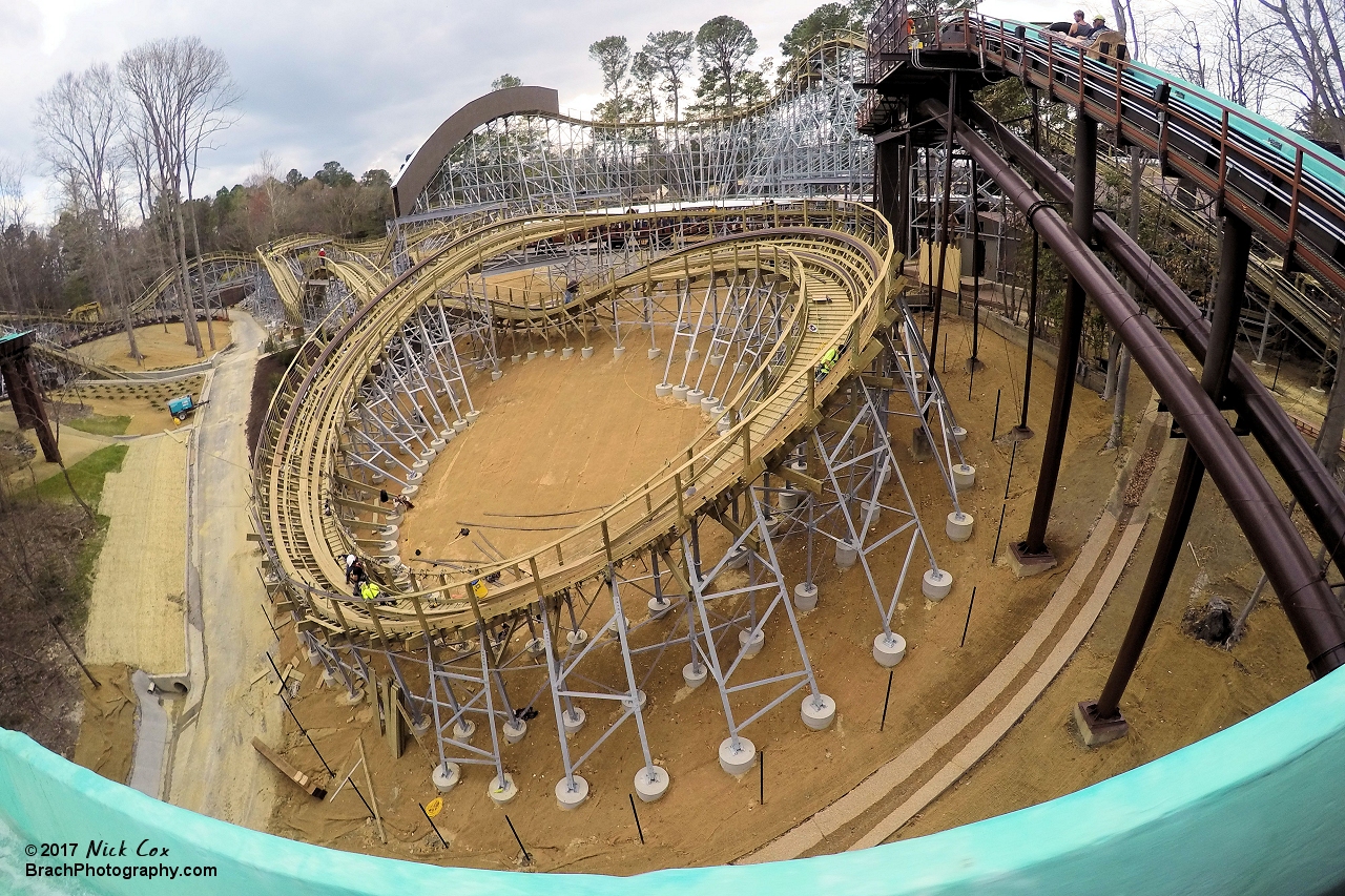 InvadR as seen from the Log Flume.