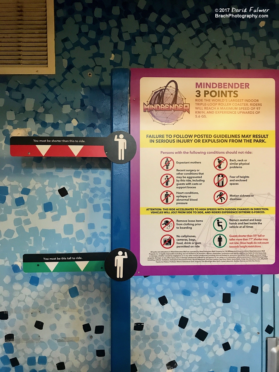 Those rules are there for a reason: Your Safety!