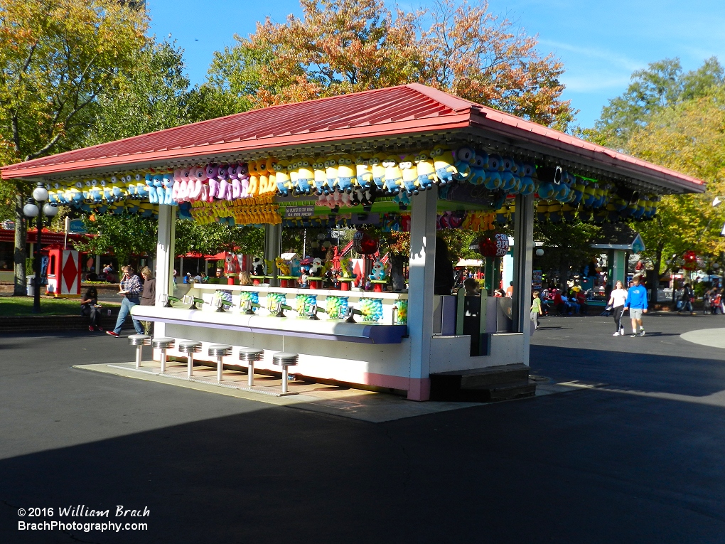 Game booth in the Candy Apple Grove.