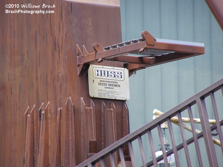 The Crypt was designed by HUSS in Germany.  HUSS has made lots of other amusement park rides.  You'll find a few of them at Kings Dominion.  Can you name them?