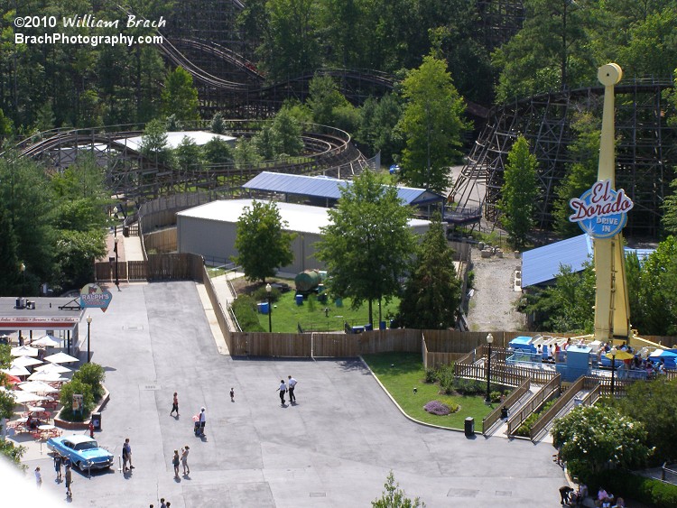 El Dorado has opened up on the area that used to be the brake run for HyperSonic XLC.