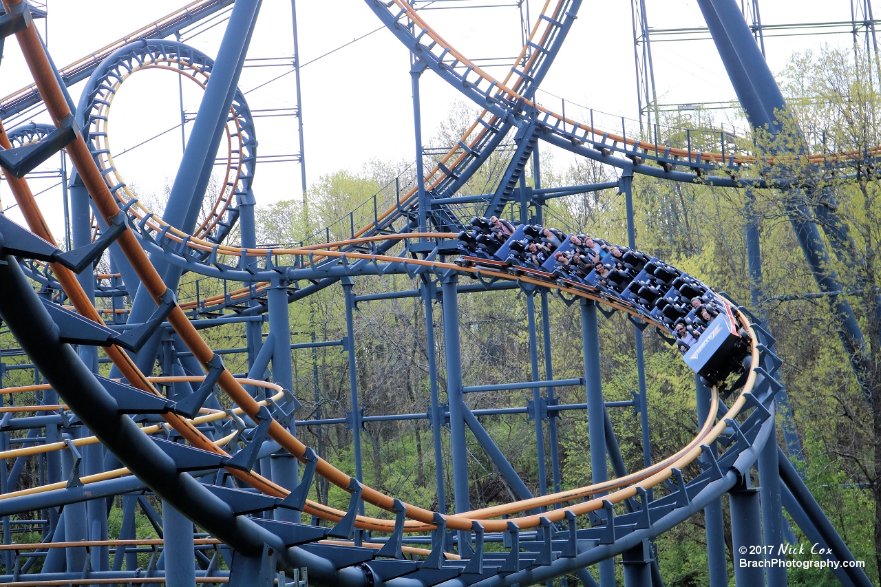 Headed towards the batwing.