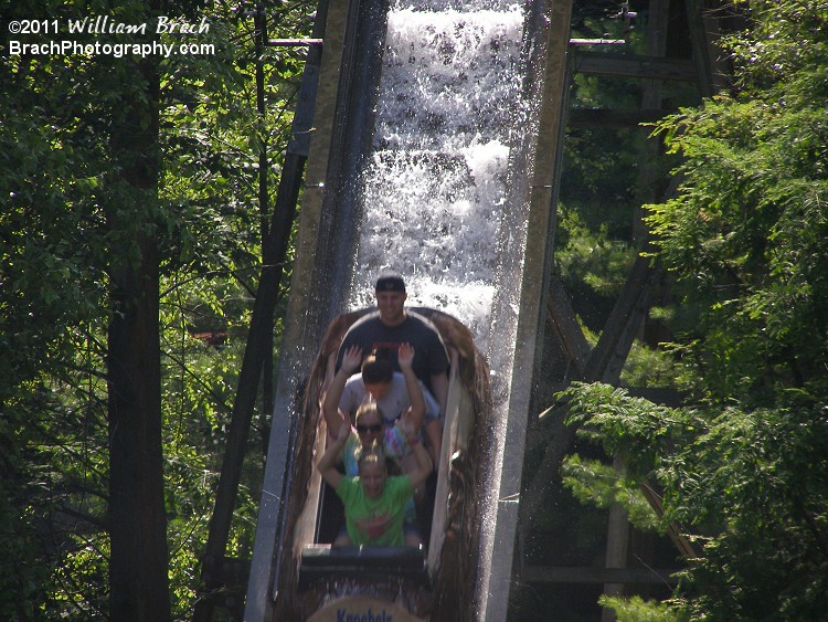 Riders having fun on Flume!