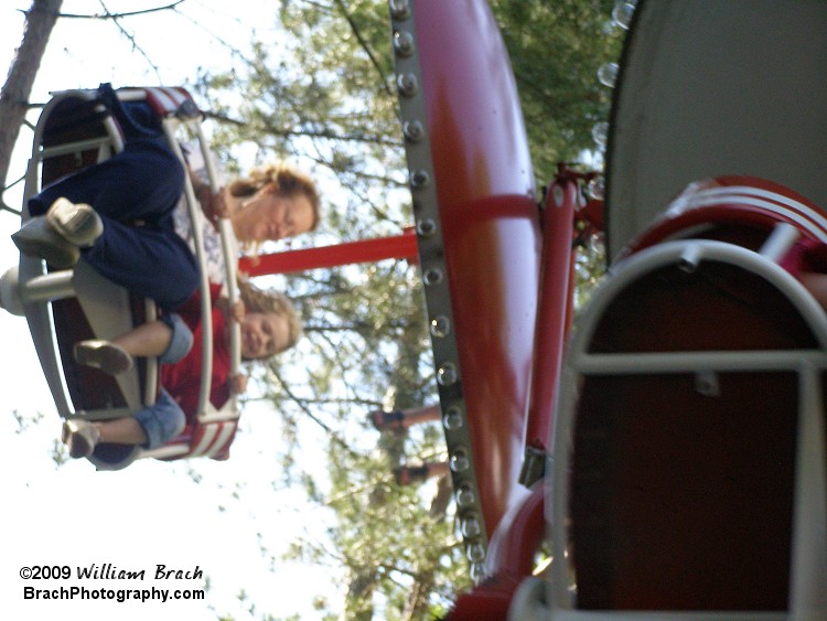 Priceless express on that little kid's face!