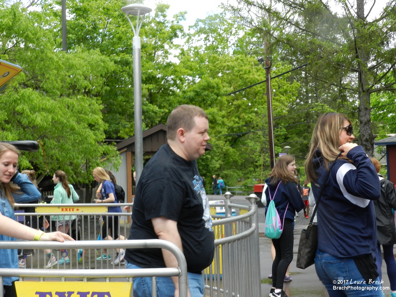 Will just after riding StratosFear!