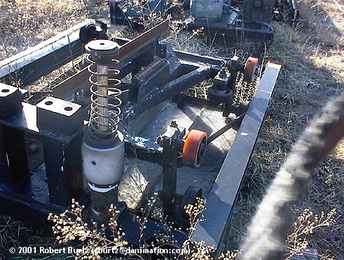 Underside of rolling stock from Black Widow?