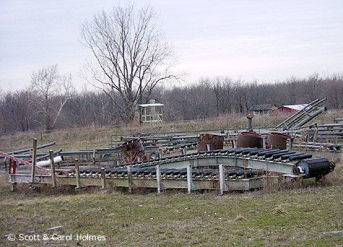 Conveyer belt systems from the Grizzly River Rampage at Opryland USA