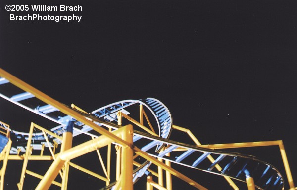 At night.