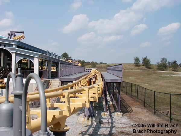 Batwing's brake run.