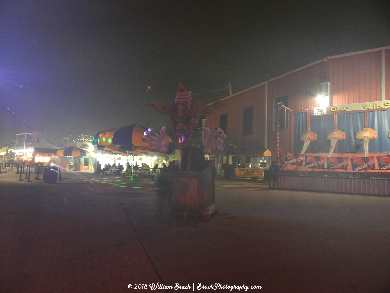 Creepy clown....