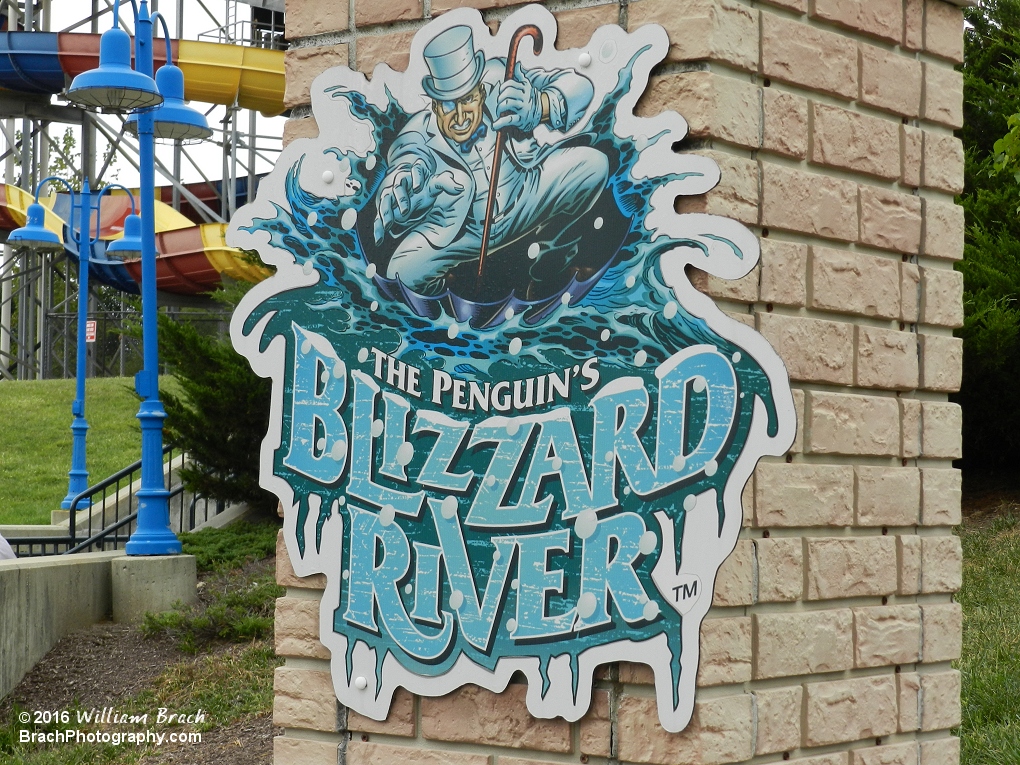 Entrance area to the Penguin's Blizzard River.