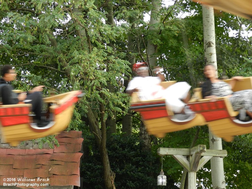Pirate's Flight is a relaxing ride for all ages.