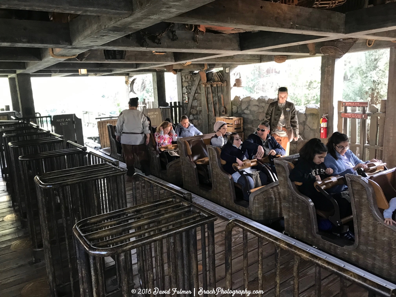 Station view of Flight of the Hippogriff.