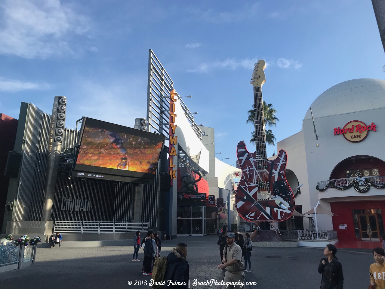 Scenes at Citywalk Hollywood.