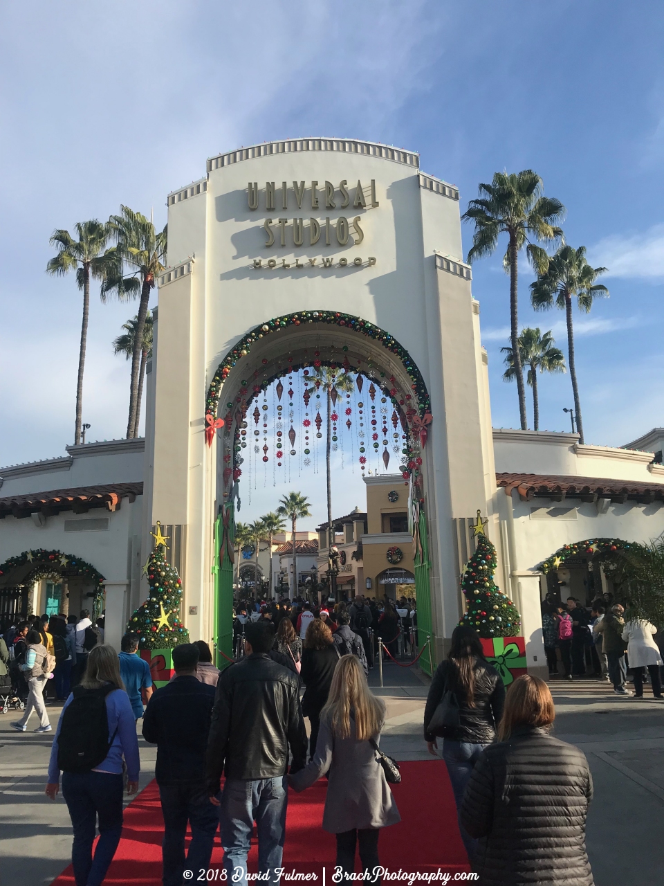 Entrance to Universal Studios Hollywood.
